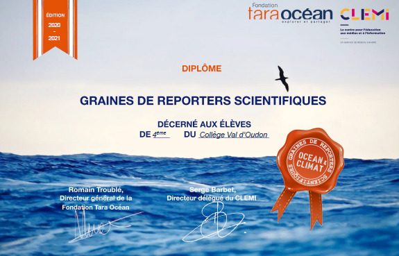 Graines de reporters scientifiques